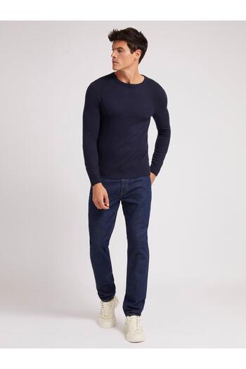 Guess Pantaloni de denim pentru bărbați Drake Regular M1ba37d4k42