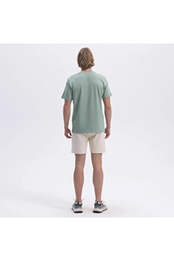 Ellesse Ανδρικό μπλουζάκι με πράσινο χρώμα μέντας - EM453-MNT