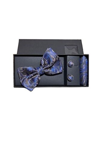 OEM Men's Bow Tie/Handkerchief/Button Set