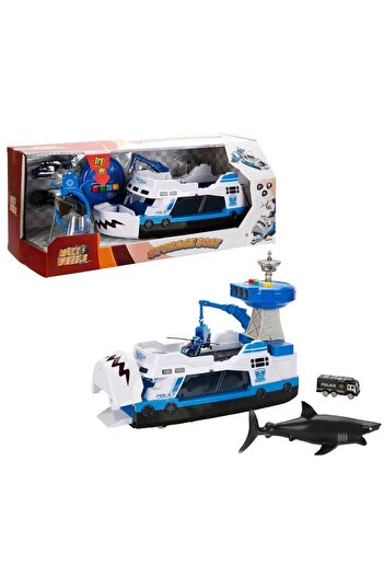 Sunman Maxx Wheels Coast Guard Play Set with Sound and Light 43486 Police