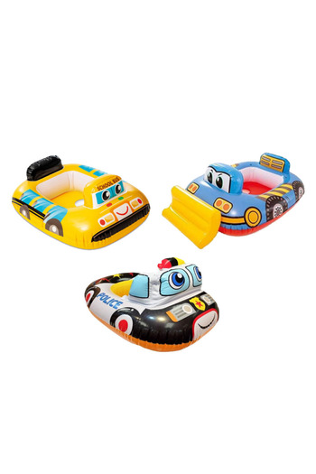 Intex Kiddie Car Design Inflatable Pool Float 74x58cm