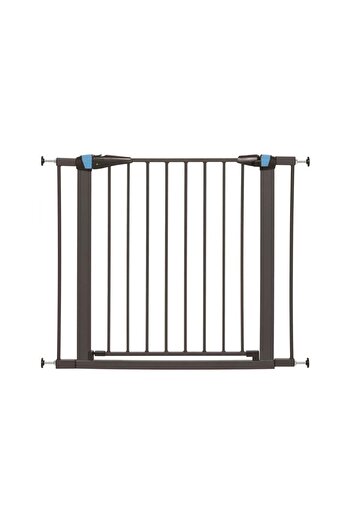 Midwest Steel Glow Stripe Pet Gate, Graphite - 29H x 29.5-38W (Adjustable) Inch