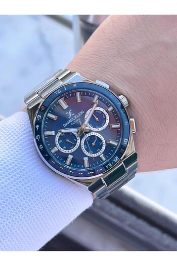 Daniel Klein Men's Wristwatch Fg.13522.3 with Inner Functions Active 30 Mt Water Resistant 2 Years Warranty