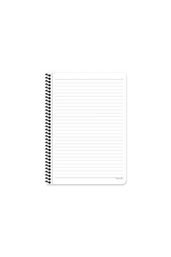 Keskin Colors دفتر ملاحظات مخطط باللون القهوة الحادة (16.5 × 22.5 سم)