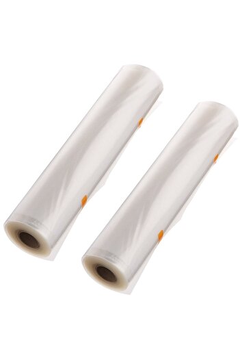 Bukate Set 2 Role Alimentare Pentru Vidat 0.2x15m, , Gofrata, Pentru Masina De Vidat