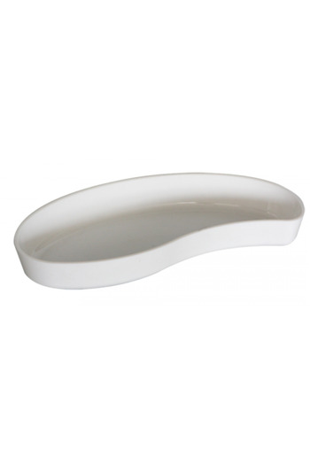 Raki Culinaro white polycarbonate platter 21x45x6.5cm