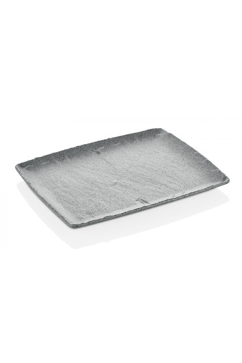 Raki RAKI melamine platter with grey slate look GN 1/2 32.5x26.5 cm