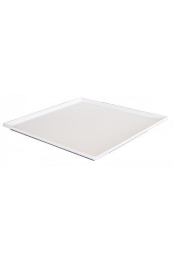 Raki RAKI melamine square platter 19.5x19.5cm WHITE