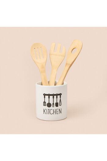 KRD Home 25024 Almira Spoon Rest - White - 10 cm
