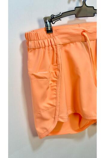 MY SEA Bn-15 Women's Short Side Pocket Swim Shorts Swimsuit (Buy 1 Size Larger)