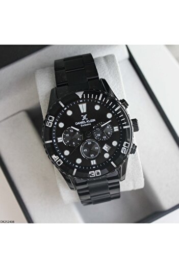 Daniel Klein Dk252408 Men's Wrist Watch with Steel Band