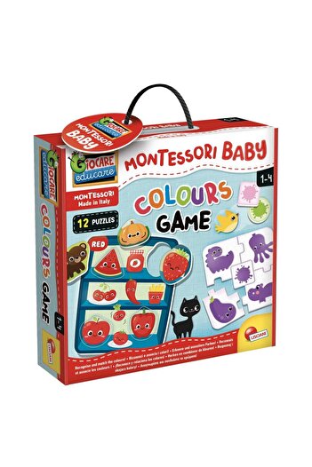 Lisciani Montessori Lisciani game Discover the colors