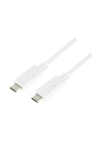 LogiLink Logilink data cable, CU0130, USB 3.2, USB Type-C (T) to USB Type-C (T), 0.5m, White
