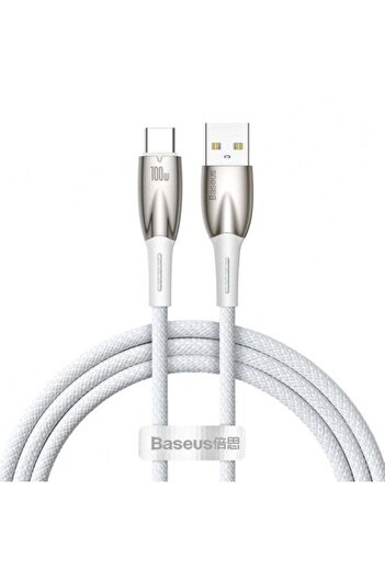 Baseus Cablu de date Baseus Glimmer, USB-A - USB-C, 1m, 100W