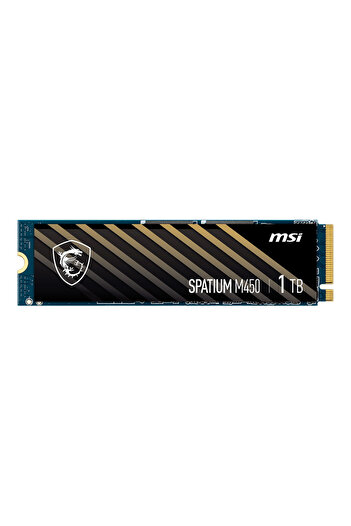 MSI SSD extern MSI SPATIUM M450, 1TB, M.2 2280, PCIe Gen4 x4, 3D NAND