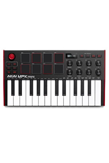 AKAI Professional MPK Mini MK3 – 25-Key Compact MIDI Keyboard Controller (Black) for Music Product