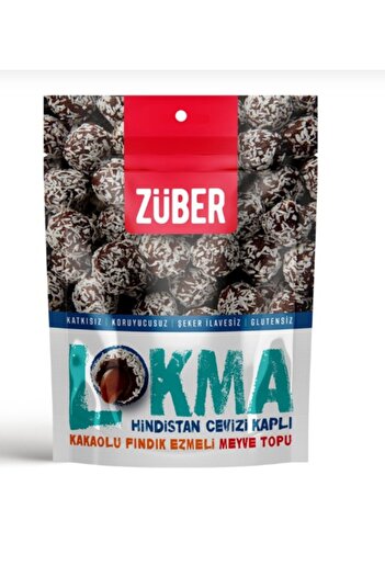 Züber Lokma Fruit Ball 96 Gr with Coconut