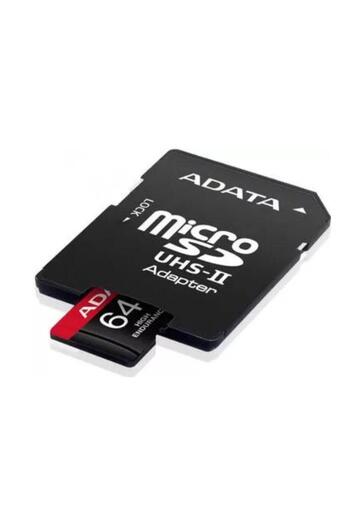 Adata A-DATA AUSDX64GUI3V30SHA-2-RA1 memory card, microSDXC, 64GB, Class 10 + SD Adapter