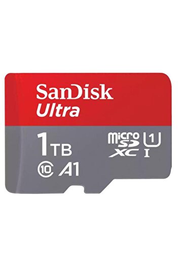 SanDisk SanDisk Ultra SDSQUAC-1T00-GN6MA Memory Card, MicroSDXC, 1 TB, UHS-I U1, Class 10 + SD Adapter