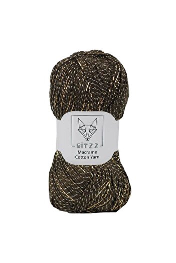 Ritzz Koton Floş Glitter - Oil Green Gold