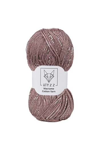 Ritzz Koton Floş Glitter - Powder Silver