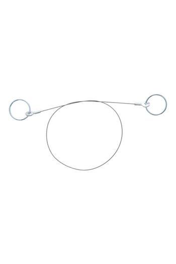 Generic COGHLANS Sportsman's Pocket Wire Saw Silver 20inch