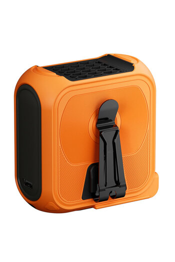 FONIX Mini portable fan, belt clip, ventilation under shirt, premium 10000mAh, orange