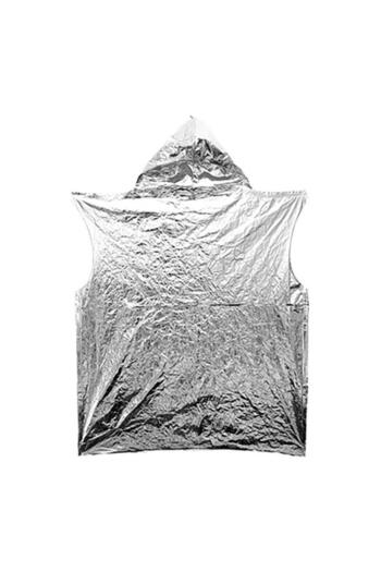 Generic COGHLANS Emergency Survival Poncho Silver One Size