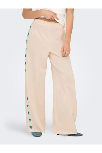 ONLY Hose mit weitem Beinschnitt ONLSTAR Normal geschnitten Hose mit weitem Beinschnitt