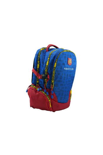 Generic FC Barcelona Zipper Closure Backpack with Pencil Case 45 cm