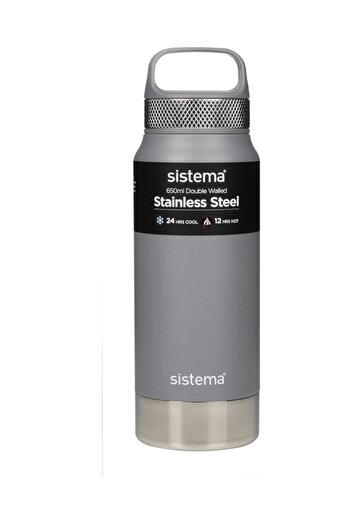 Sistema Leak Proof Double Walled Vacuum Insulated Stainless Steel Water Bottle
