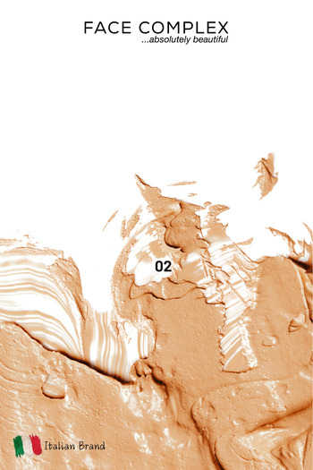 FACE COMPLEX Matte Stick Foundation & Concealer, Fond De Ten Și Corector 02 - Italia