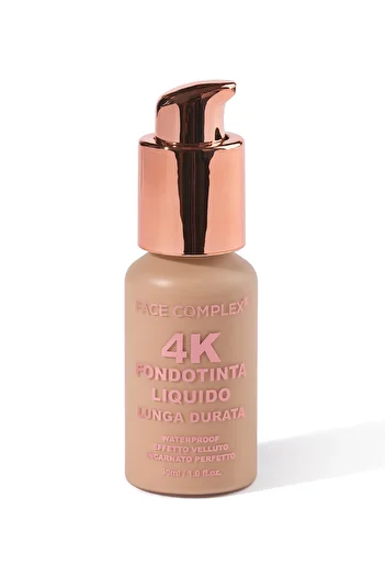 FACE COMPLEX 4k Foundation De Ten Rezistent La Apă N02 30ml - Italia