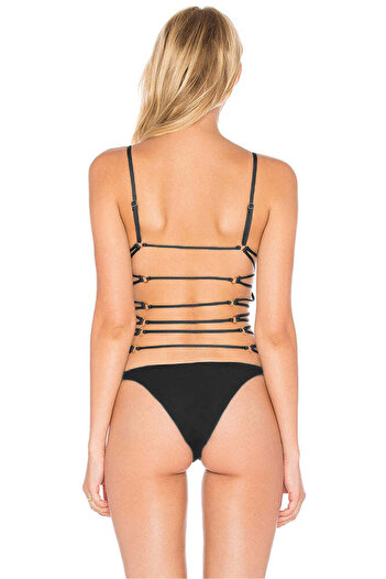 WildFashion One-piece swimsuit with multiple elastic straps SW1484-1