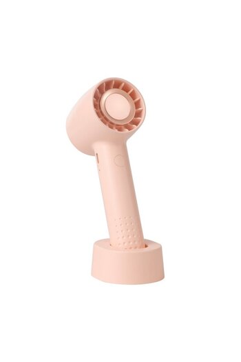 İdeas4comfort Portable Handheld Fan, 3-speed, USB charging, 1200 mAh Battery, Ideas4Comfort, Pink