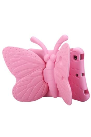 İdeas4comfort Protective Tablet Case for Kids, Butterfly, Pink