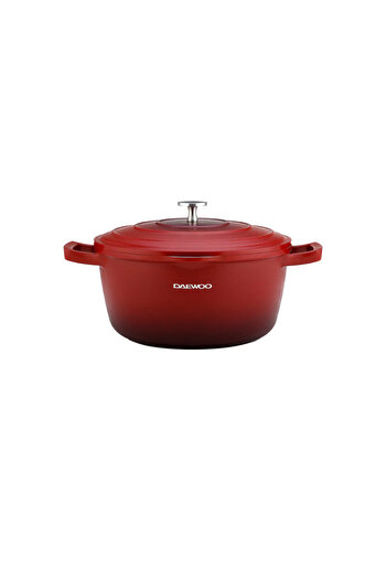 Daewoo 28cm Die Cast Aluminum Casserole Pot with Lid Non Stick Granite Stone Coating - DCT SC2828