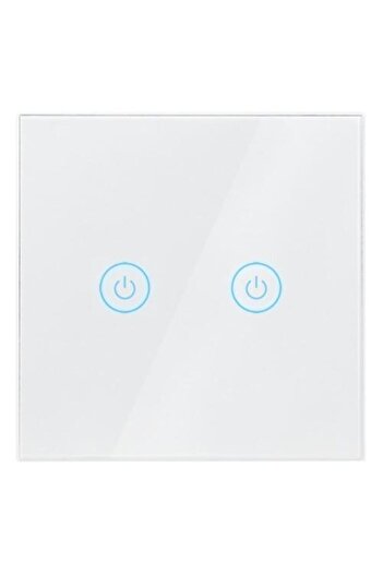 LogiLink LogiLink SH0125 smart switch, Wi-Fi, 2 buttons, touch control, LED indicator