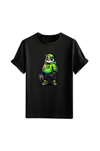 Gölge Store Animation Character Printed Oversize Unisex T-Shirt