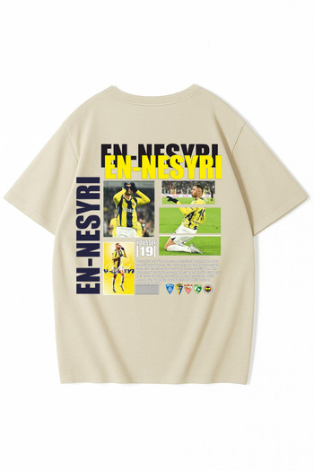 New Shine 1 T-Shirt Is a Gift for Purchases of 6 or More in the Cart - Unisex Oversize Yusuf En-Nesyri T-Shirt