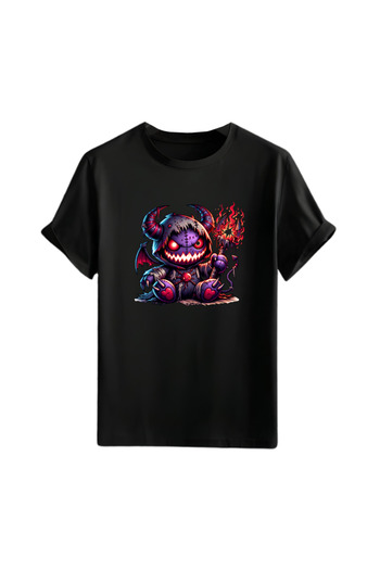 Gölge Store Animation Character Printed Oversize Unisex T-Shirt
