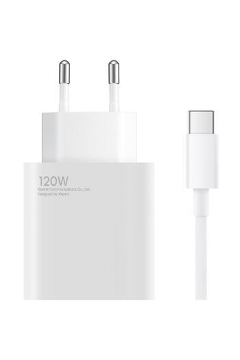 Xiaomi Xiaomi BHR9462EU USB-C Cable Charger, 120 W, 6A, 1 x USB-A (White)