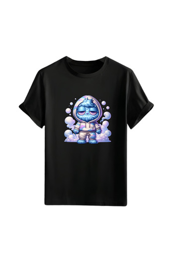 Gölge Store Animation Character Printed Oversize Unisex T-Shirt