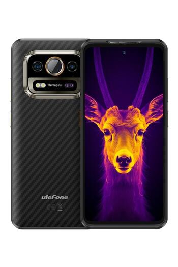 ULEFONE Smartphone Armor 25T, Helio G99, ecran IPS de 6,78", 6 GB RAM, 256 GB memorie, Android 14, 5G, negru