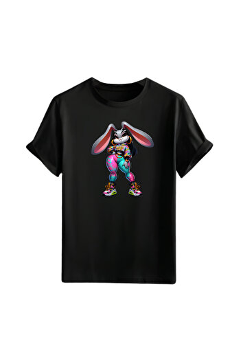 Gölge Store Animation Character Printed Oversize Unisex T-Shirt