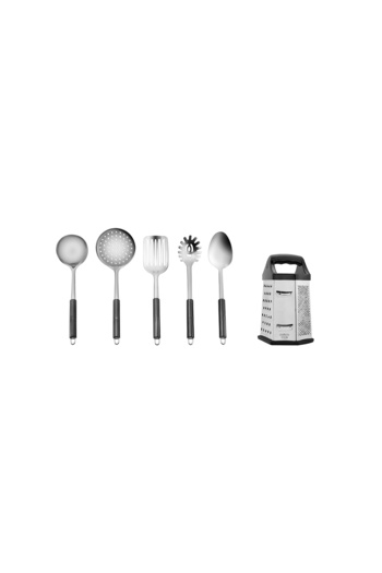 Karaca Prep Quick 6 Piece Kitchen Set with Serving Set and Grater