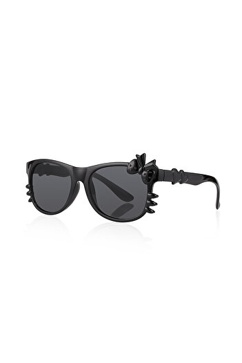 Kinary Uv400 Tarz Çocuk Güneş Gözlüğü Siyah 4037