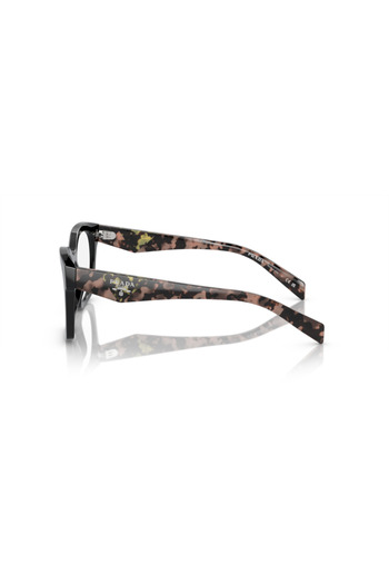 Prada Woman Irregular Eyeglasses- Pr A05v - Lense Size:50mm - Black