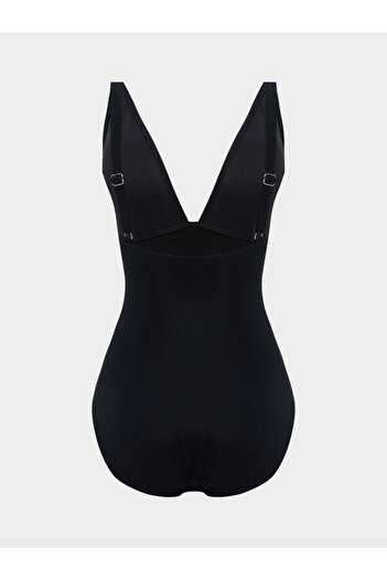 LC Waikiki Damen-Badeanzug mit abnehmbaren Steinen