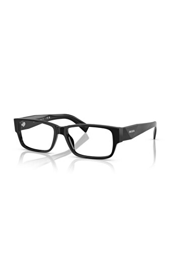Prada Man Rectangular Eyeglasses- Pr B09v - Lense Size:55mm - Black